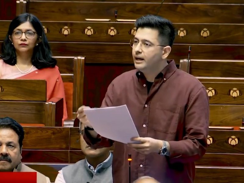 राज्यसभा में मोबाइल डेटा प्लान्स का विषय, राघव चड्ढा ने कहा- कंपनियां कर रही हैं अनयूज्ड डेटा की लूट