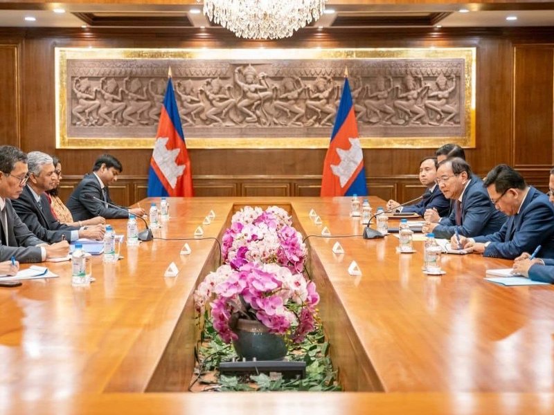 India and Cambodia discuss expanding multifaceted cooperation