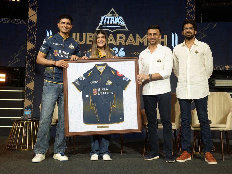 Gujarat Titans’ ‘Shubharambh 2026’ sets tone for upcoming Indian Premier League (IPL) 2026 season built on legacy and belief . Photo credit: Gujarat Titans 