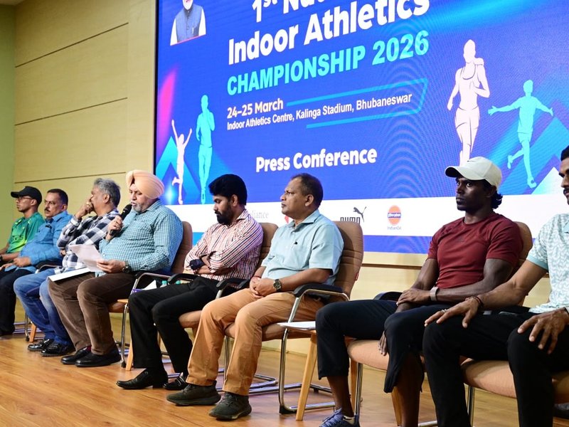 National Indoor Championships, the two-day event starting in Bhubaneswar on Tuesday, to herald a new beginning in Indian athletics, says Athletics Federation of India (AFI) President Bahadur Singh Sagoo. Photo credit: AFI
