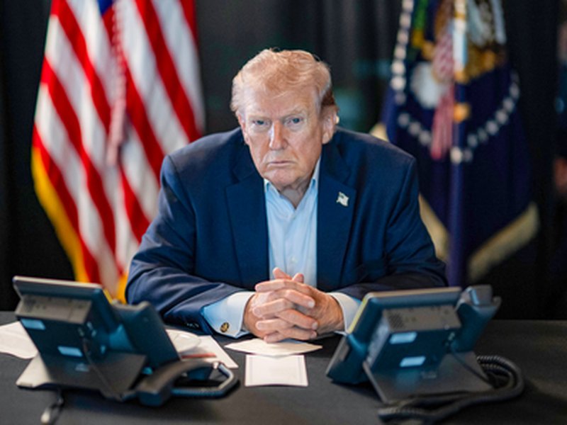 Trump says Iran talks progressing; Tehran denies negotiations