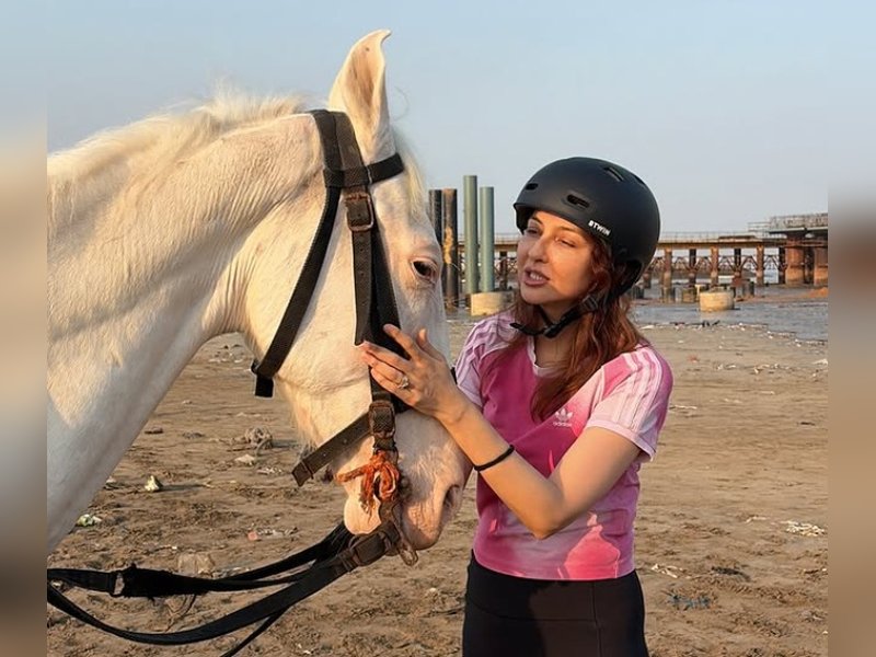 Saumya Tandon calls maiden horse riding lesson ‘intimidating yet magical’