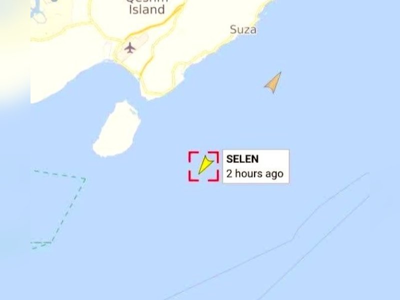 Pakistan Ship Selen not allowed to cross Hormuz