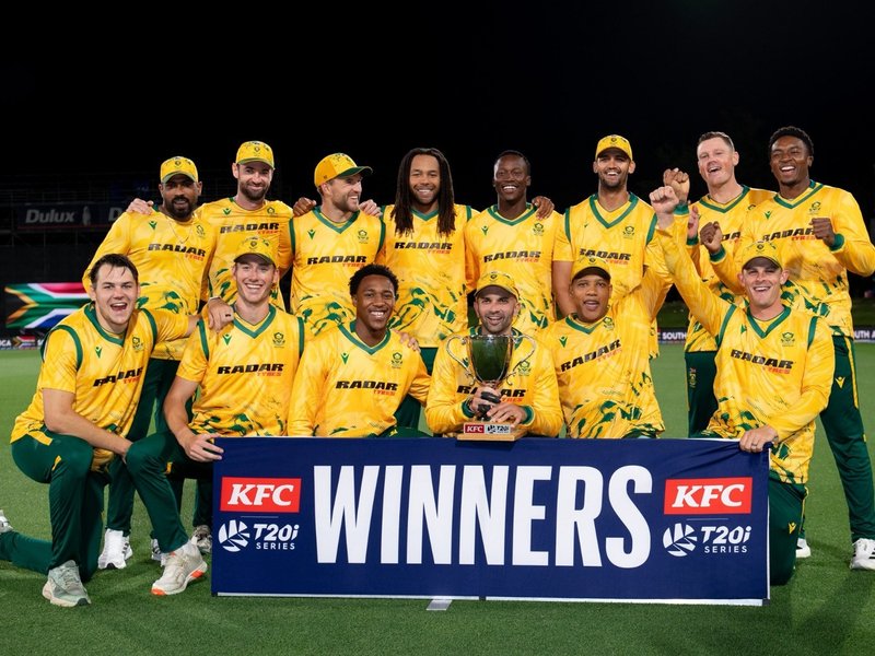 5th T20I: SA beat NZ by 33 runs in decider to clinch series 3-2