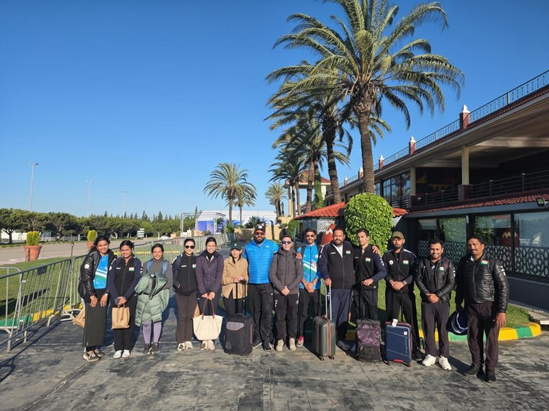 Skeet shooters get into action first as International Shooting Sport Federation (ISSF) World Cup Series kicks off in Morocco in Tangier, Morocco, on Thursday. Photo credit: NRAI