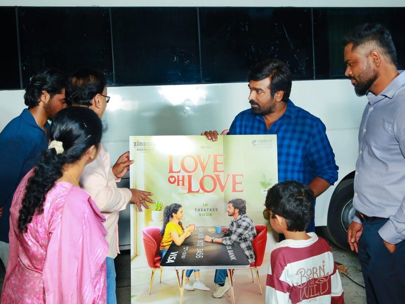 Vijay Sethupathi releases first look of Pavish-starrer ‘Love Oh Love’  (Photo Credit: IANS/PR)