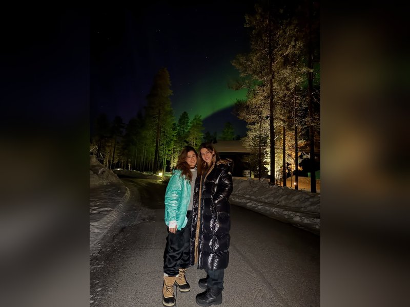 Kriti Sanon enjoys Northern lights as she joins Nupur Sanon & Stebin Ben on their Finland getaway