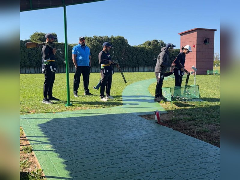 Indian skeet shooters set for action amidst a highly competitive lineup at International Shooting Sports Federation (ISSF) Shotgun World Cup Tangier, Morocco in Morocco. Photo credit: NRAI
