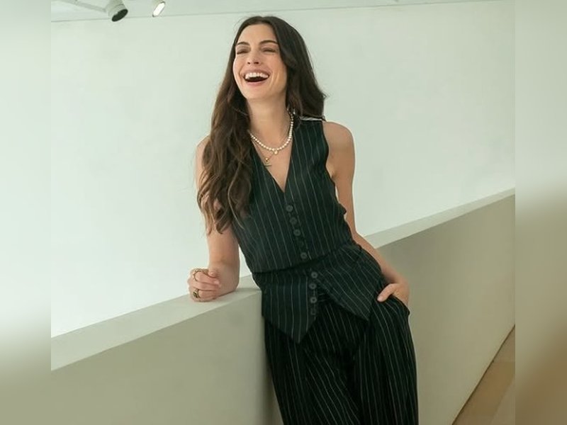 Anne Hathaway says she feels 'defined by work ethic' rather than talent