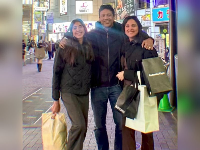 Lara Dutta clocks 20,000 steps a day during Japan trip with family