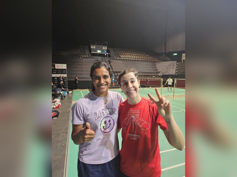 "A pain on court, a friend forever; badminton will miss you": Sindhu pens special tribute for Carolina Marin (Credit: PV Sindhu/Instagram)