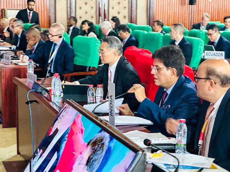 Piyush Goyal supports for consensus-based decision-making at WTO MC14 (Lead)