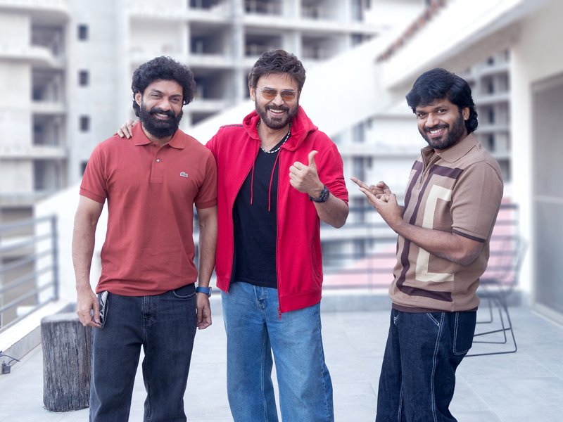 Anil Ravipudi teams up with Venkatesh for their fifth film together; Film to hit screens for Sankranthi next year (Photo Credit:IANS/PR)