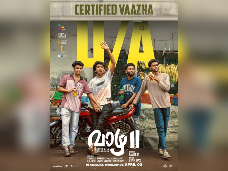 'Vaazha 2' cleared for release with U/A certificate (Photo Credit: Vaazhamovie/Instagram)