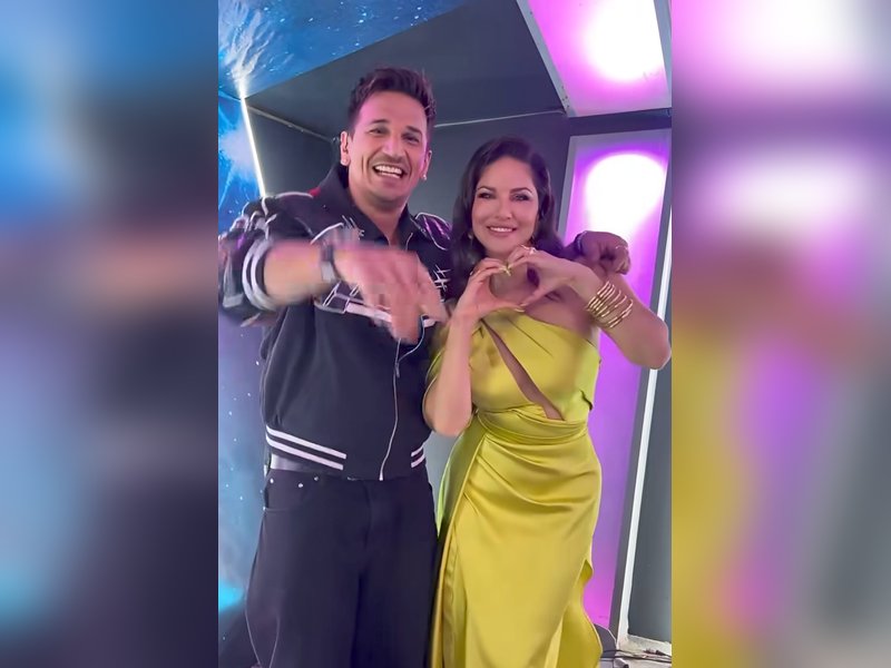 Sunny Leone grooves with Prince Narula on his track 'Bolero'