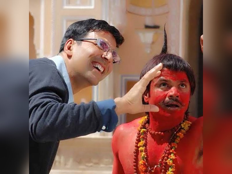 Akshay Kumar and Rajpal Yadav recreate iconic ‘Paani’ scene from Bhool Bhulaiyaa