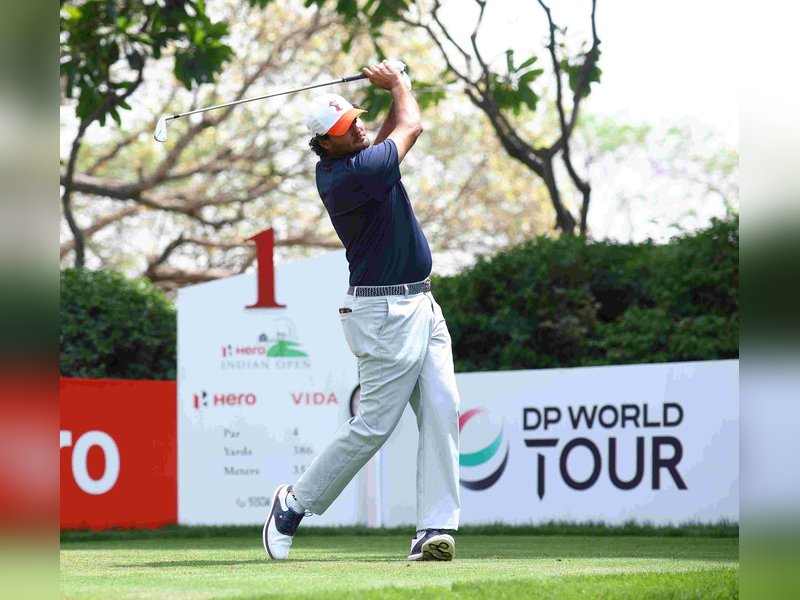 Defending champion Chacarra leads by four, as OP Chouhan is the top Indian