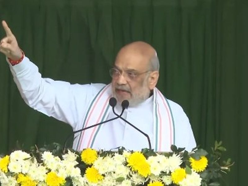 Amit Shah blasts Cong at Assam rally; highlights BJP govt's peace initiatives, development agenda