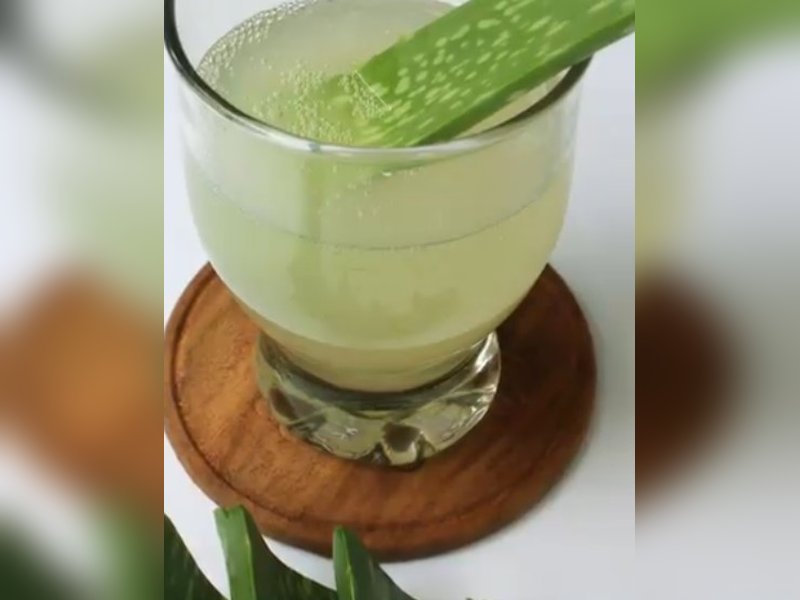 Aloe vera juice in summer, Aloe vera juice benefit