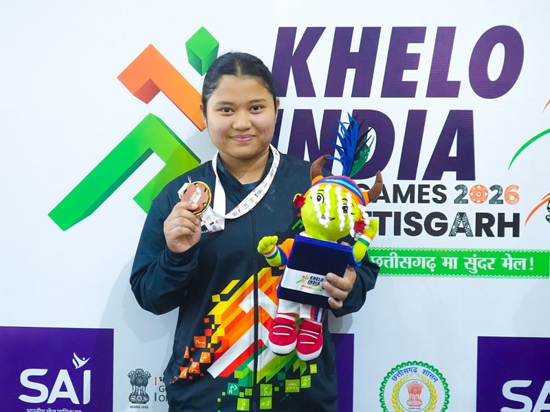 Leaving her four-year-old daughter behind, Pallavi Payeng finishes on KITG podium