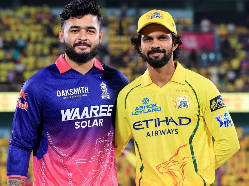 आईपीएल 2026: राजस्थान रॉयल्स ने टॉस जीत सीएसके को दिया बल्लेबाजी का न्यौता, ब्रिजेश और कार्तिक का डेब्यू 