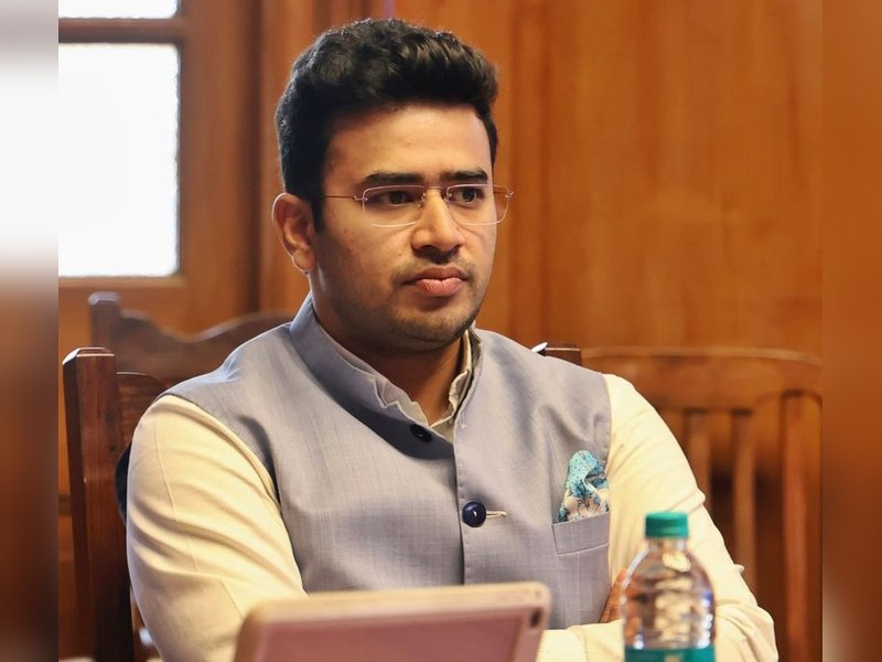 'Biggest achievement of this govt': Tejasvi Surya targets K'taka govt over IPL ticket row