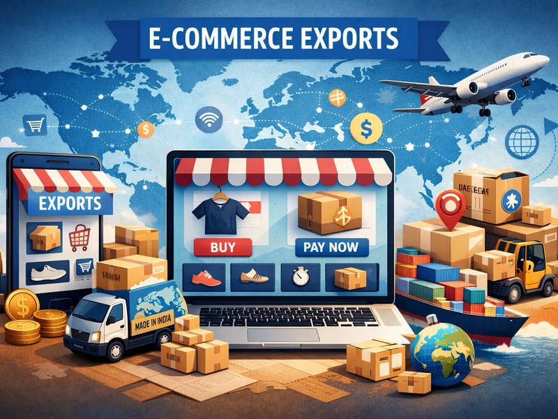 ई-कॉमर्स और कूरियर के जरिए निर्यात को मिलेगा बढ़ावा, एक अप्रैल से लागू होंगे नए सुधार
