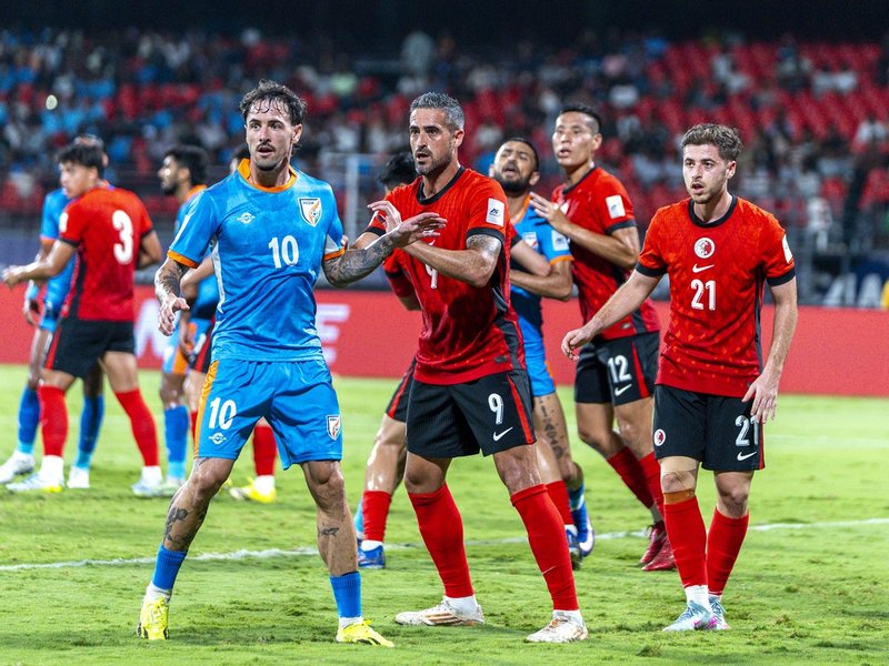 India end Asian Cup qualifiers on a high with a win over Hong Kong in a Group C match of AFC Asian Cup Saudi Arabia 2027 Qualifiers Final Round at the Jawaharlal Nehru Stadium in Kochi on Tuesday. Photo credit: AIFF