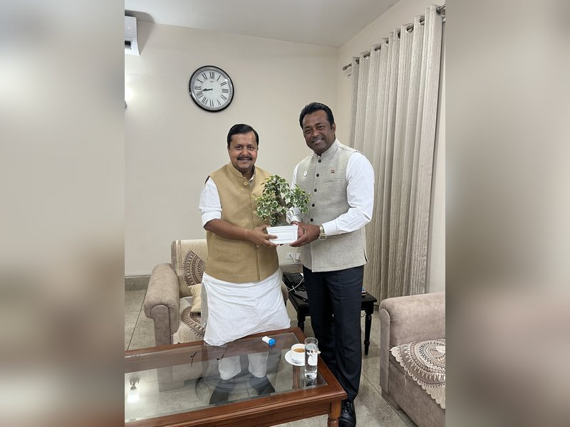 Committed to working for youth development and growth of sport, says Leander Paes, after joining BJP. 