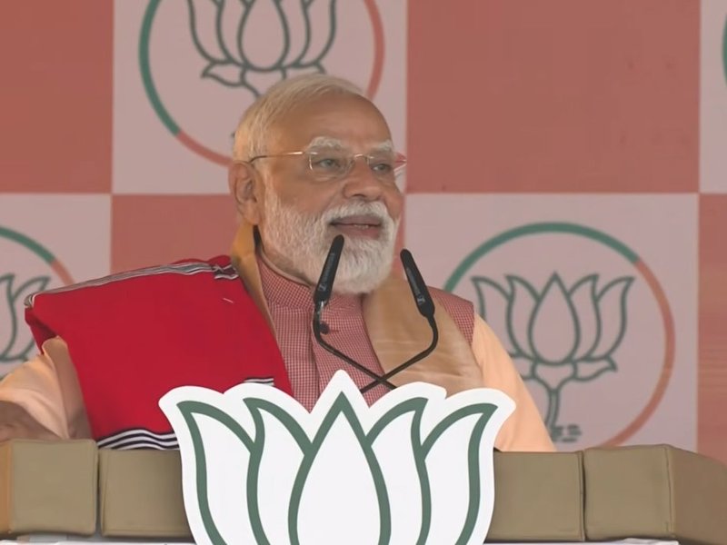 गोगामुख में पीएम मोदी की विशाल रैली, बोले- असम में भाजपा-एनडीए की हैट्रिक तय 