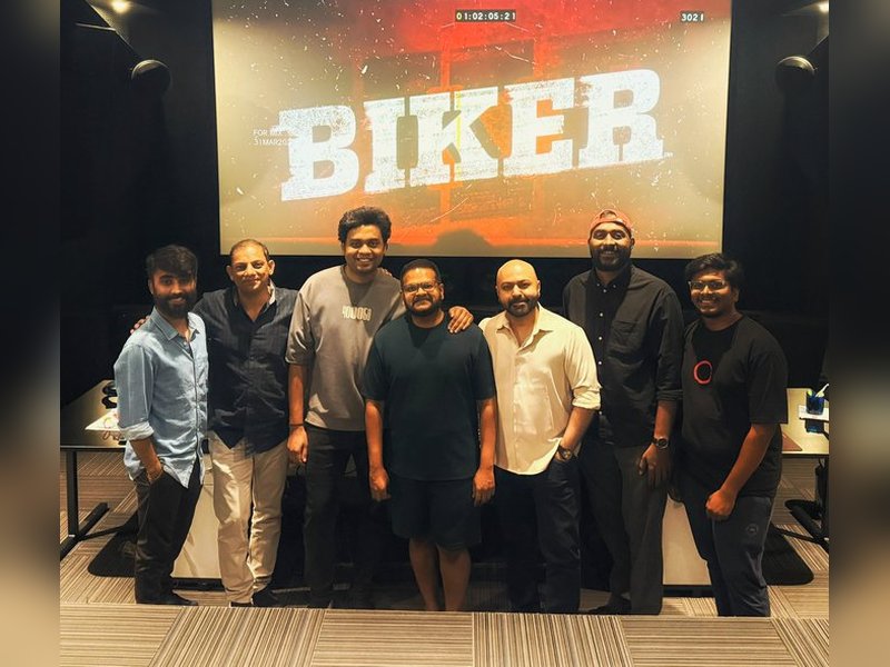 Ghibran's team works passionately on final Atmos mix of 'Biker'; says "Nobody's slept, nobody cares!" (Photo credit: Ghibran/X)