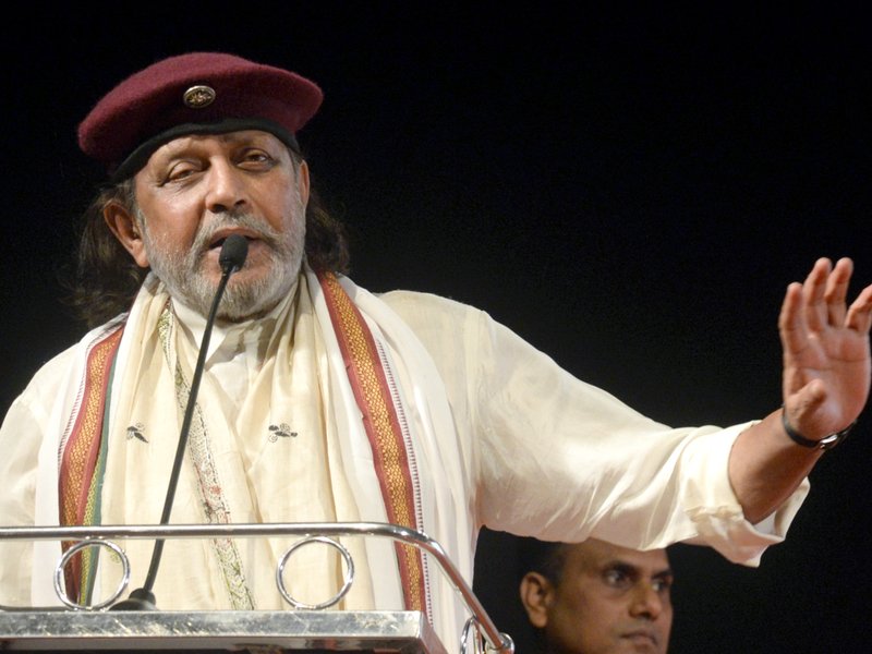 Mithun Chakraborty values obsession with excellence over political ambition