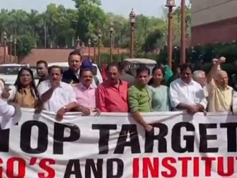 Oppn eager to change demography with help of foreign donations: NHRC over FCRA protests