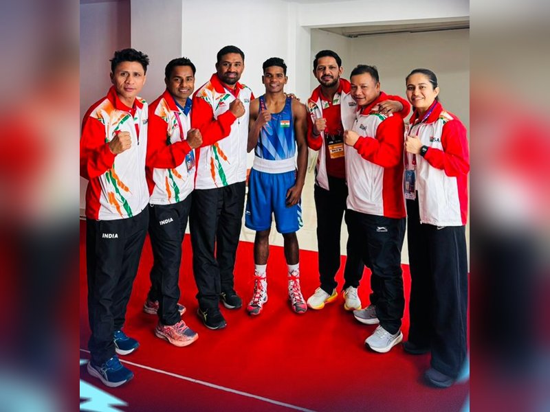 Asian Boxing C'ships: Suresh registers dominant win, Sachin edges through tight bout on Day 3