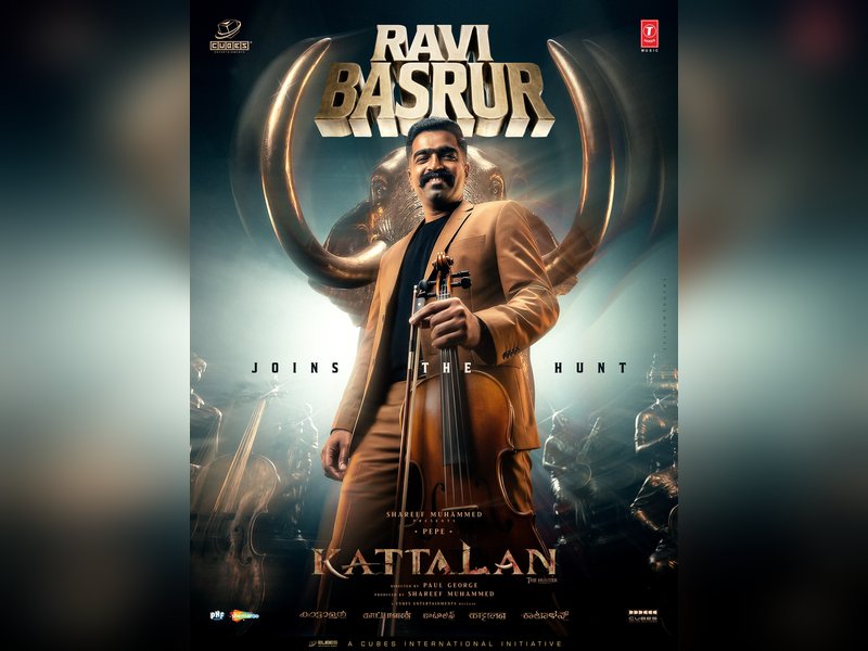 'Kattalan' makers welcome music director Ravi Basrur on board film unit (Photo Credit: Cube Entertainments/Instagram)