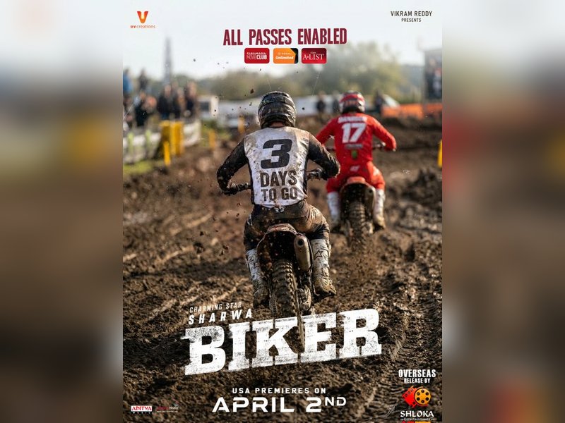 Sharwanand-starrer 'Biker' team releases pulsating 'Making Video' ahead of film's release (Photo Credit: UV Creations/X)