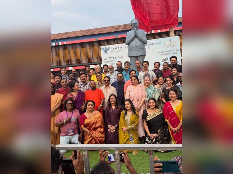 S P Balasubrahmanyam's son pens emotional note after singers' association installs SPB's statue in Kerala   (Photo Credit: S P B Charan/Instagram)