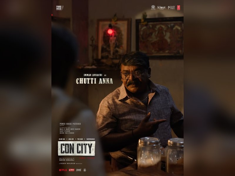 Imman Annachi's character in Arjun Das, Anna Ben-starrer 'Con City' revealed (Photo credit: Powerhouse Pictures/Instagram)