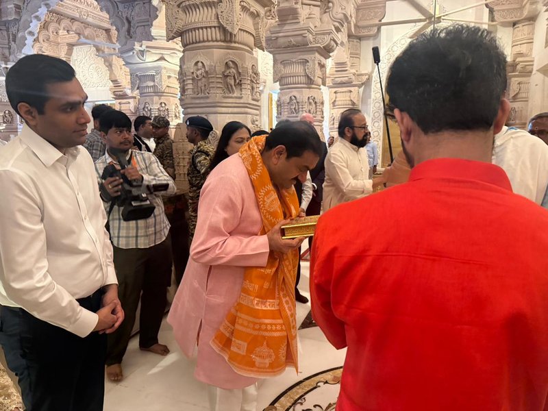 Gautam Adani prays at Ram Temple with family, terms it 'symbol of India's culture and unity'  