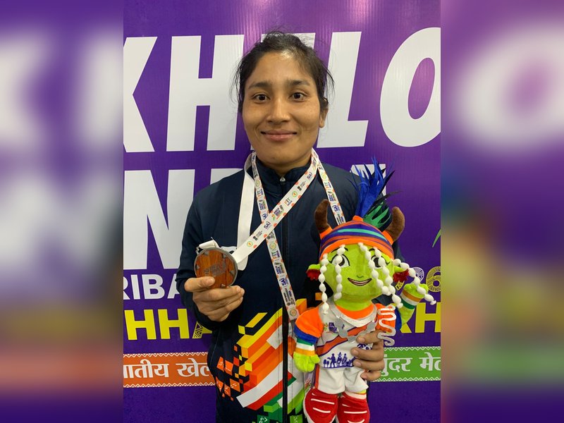 From pool cleaner to podium finisher, Assam wrestler Debi Daimari’s silver lining