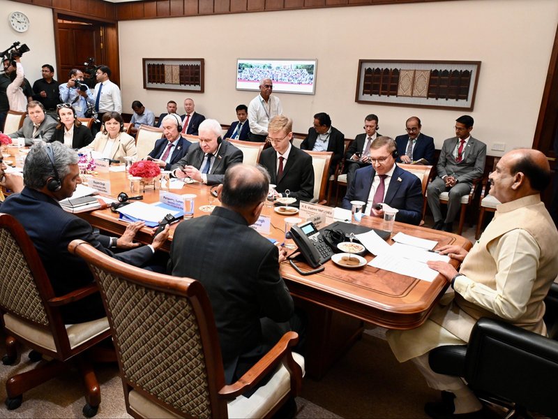 Russian delegation meets Lok Sabha Speaker as both countries strengthen parliamentary ties