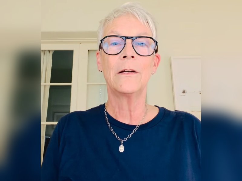 Jamie Lee Curtis is a grandmother