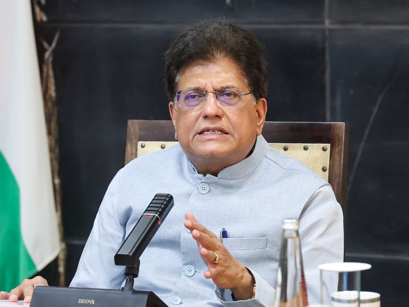 New Delhi: Union Minister Piyush Goyal addresses the media on the Jan Vishwas (Amendment of Provisions) Bill, 2026, at Vanijya Bhawan in New Delhi on Friday, April 3, 2026. (Photo: IANS/Prem Nath Pandey)