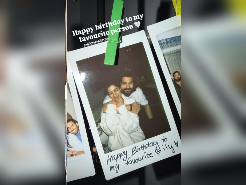 Khushi Kapoor wishes ‘favourite person’ Shikhar Pahariya on birthday