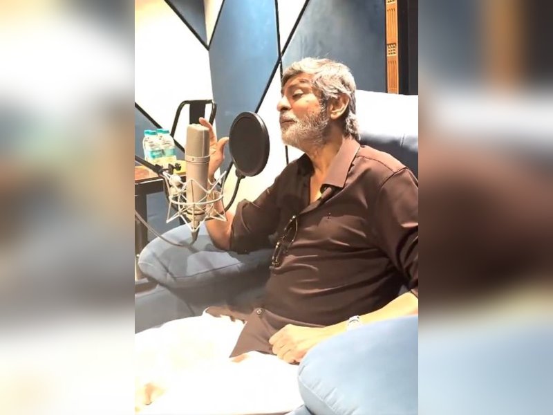 Jagapathi Babu begins dubbing for Virat Karrna's pan Indian film 'Nagabandham'  (Photo credit: Nic/Instagram)