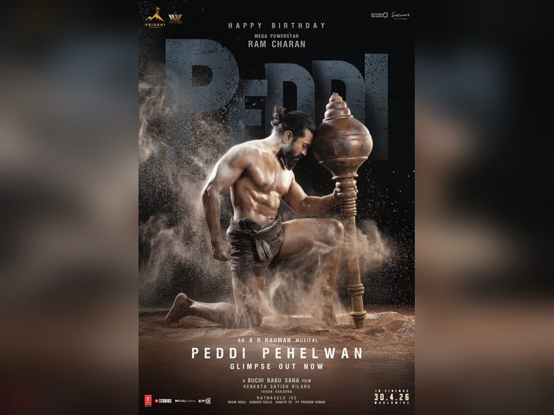 Ram Charan drops big update on 'Peddi'; says talkie portions of film done! (Photo Credit: Peddi/X)