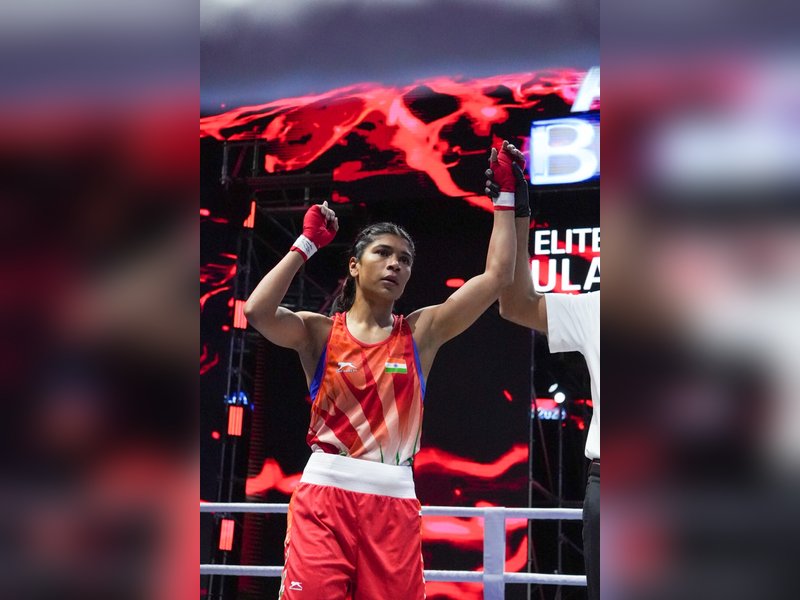 Asian Boxing C'ships: India assure three medals as Nikhat, Priya, Preeti enter SF