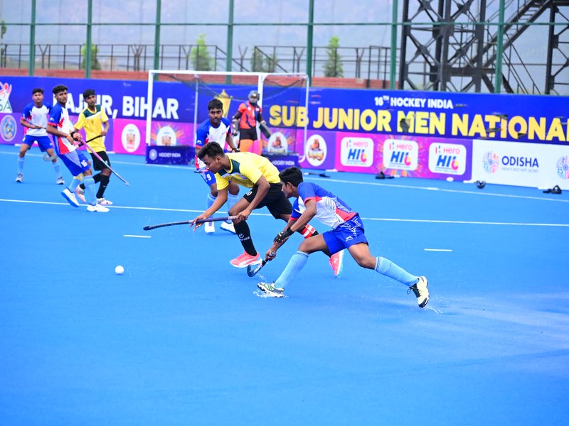 Goa, Uttarakhand, Arunachal win on Day 3 of the16th Hockey India Sub Junior Men National Championship 2026 at the Rajgir Hockey Stadium in Rajgir, Bihar, on Friday.  Photo credit: Hockey India