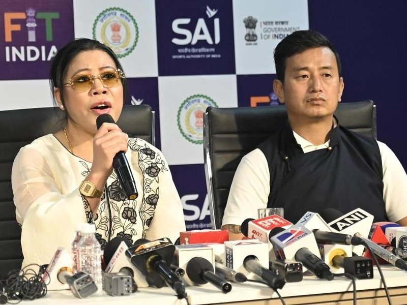 Mary Kom, Bhaichung Bhutia emphasise how Khelo India Tribal Games can bridge gap between talent and excellence. Photo credit: SAI Media