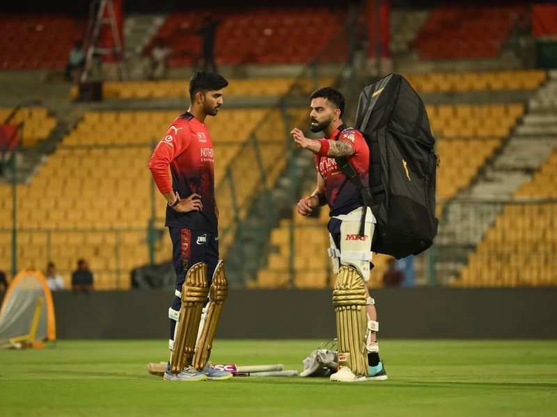 IPL 2026: 'Didn't have guts to talk to him in first meeting' - RCB's Ostwal on the Kohli effect (Credit: Vicky Ostwal/Instagram)